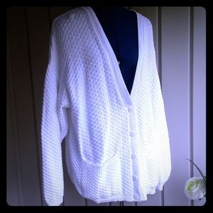 Knit Stiches Cardigan Size Xl